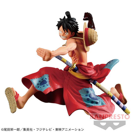 Banpresto Crane Game One Piece Monkey D. Luffy BATTLE RECORD COLLECTION Figure main product photo