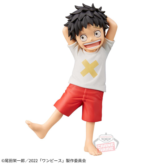 Banpresto Crane Game One Piece Monkey D. Luffy Child Ver. Film Red DXF THE GRANDLINE SERIES Figure main product photo