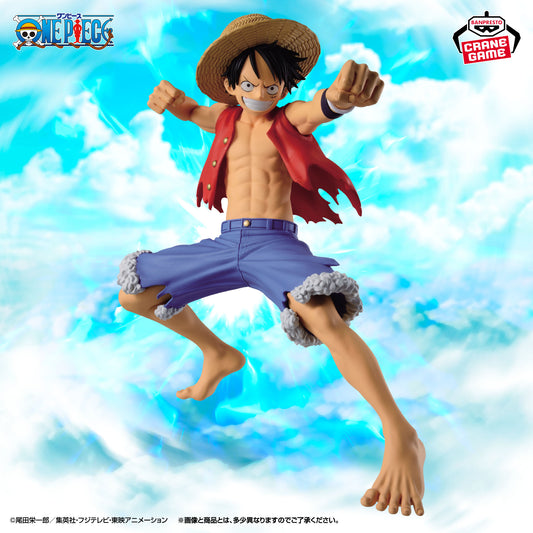 Banpresto Crane Game One Piece Monkey D. Luffy Cross Posing Figure main product photo