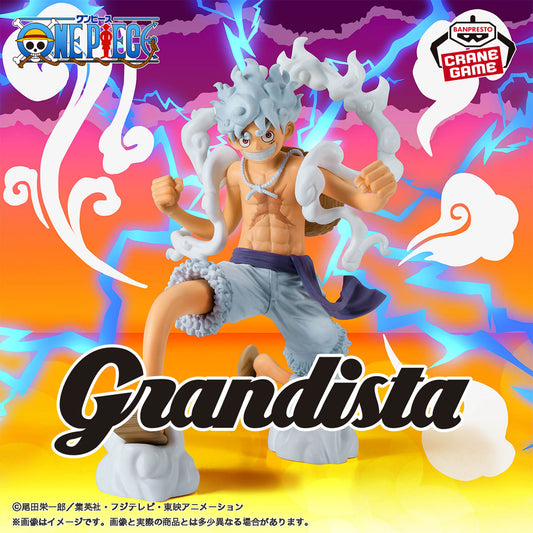 Banpresto Crane Game One Piece Monkey D. Luffy Gear 5 Grandista Figure main product photo