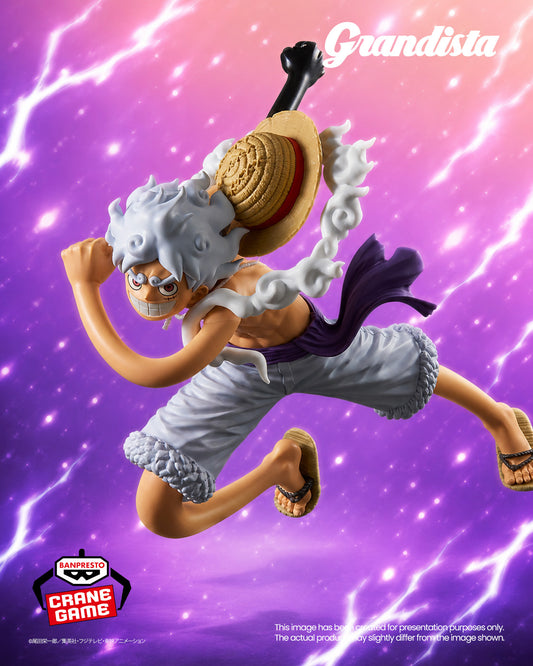 Banpresto Crane Game ONE PIECE Monkey D. Luffy Gear 5 II Grandista Figure main product photo
