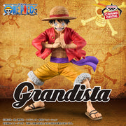 Banpresto Crane Game One Piece Monkey D. Luffy Grandista Figure main product photo