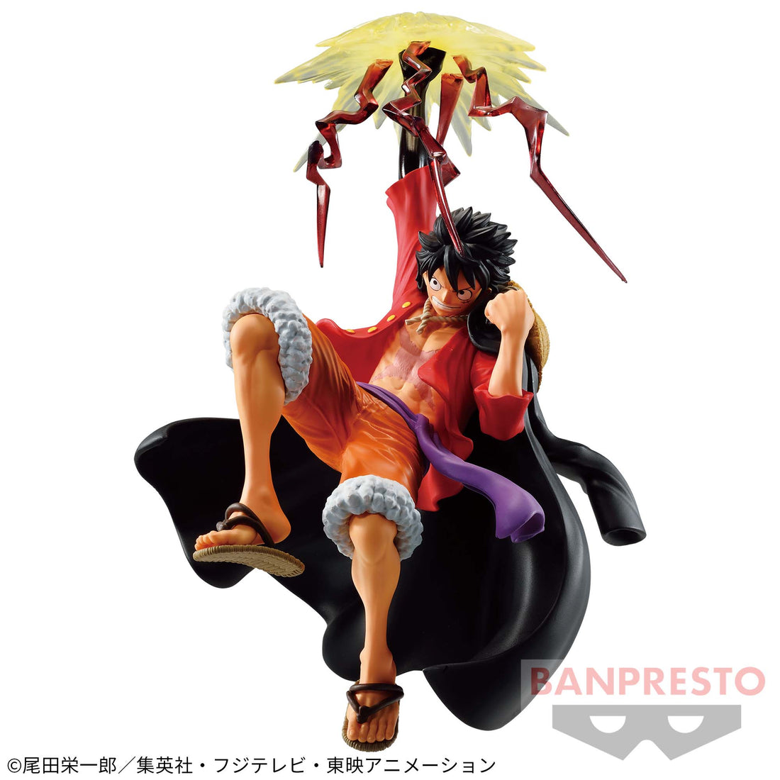 Banpresto Crane Game One Piece Monkey D. Luffy II Haki BATTLE RECORD COLLECTION Figure main product photo