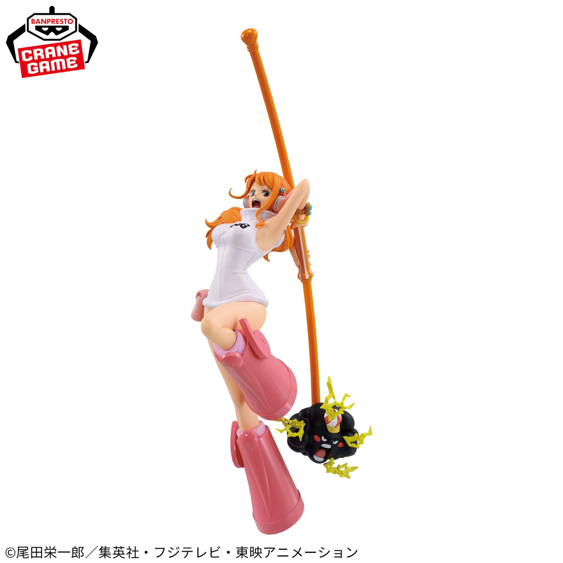 Banpresto Crane Game One Piece Nami BATTLE RECORD COLLECTION Figure alternate product photo 2