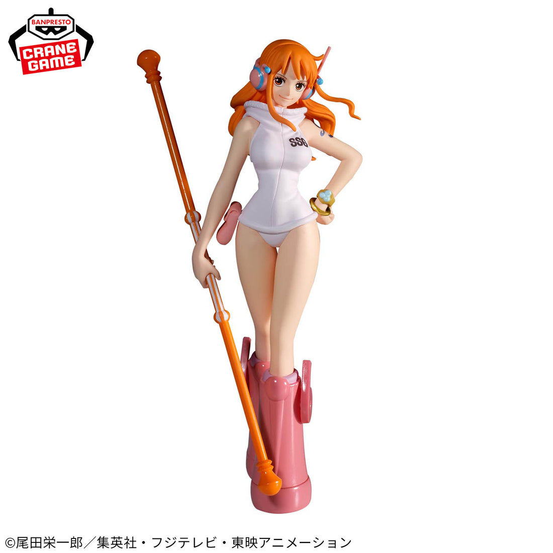 Banpresto Crane Game One Piece Nami Egghead Version THE DEPARTURE Figure alternate product photo 2
