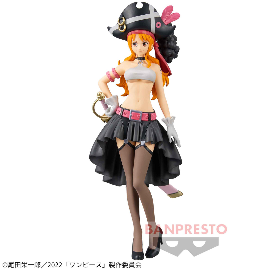 Banpresto Crane Game One Piece Nami Film Red Vol. 3 DXF THE GRANDLINE LADY Figure alternate product photo 3