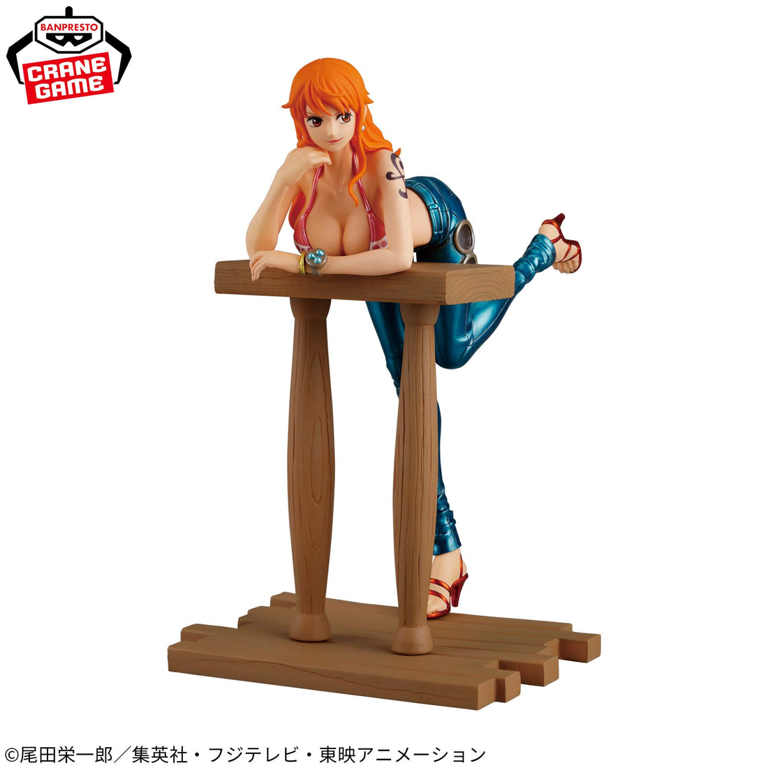 Banpresto Crane Game One Piece Nami Grandline Journey Special Metallic Version GRANDLINE JOURNEY Figure main product photo