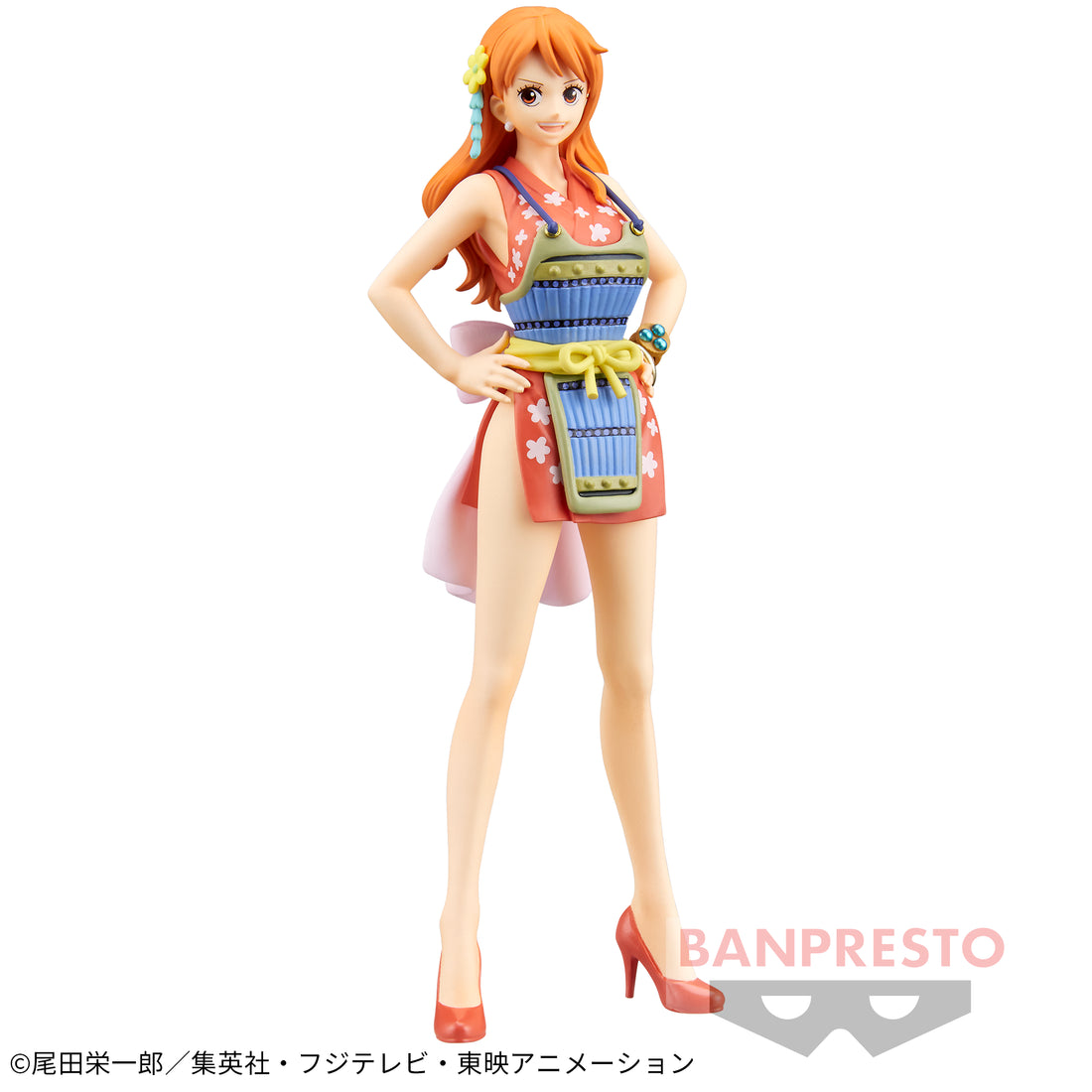 Banpresto Crane Game One Piece Nami Onigashima Raid Vol. 7 DXF THE GRANDLINE LADY Figure main product photo