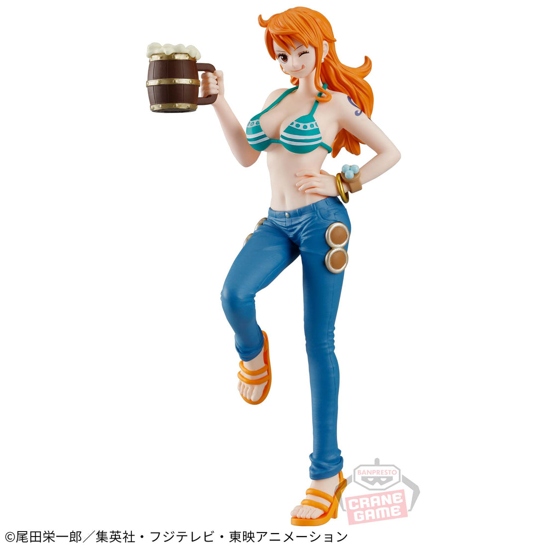 Banpresto Crane Game One Piece Nami Raise a Toast Figure main product photo