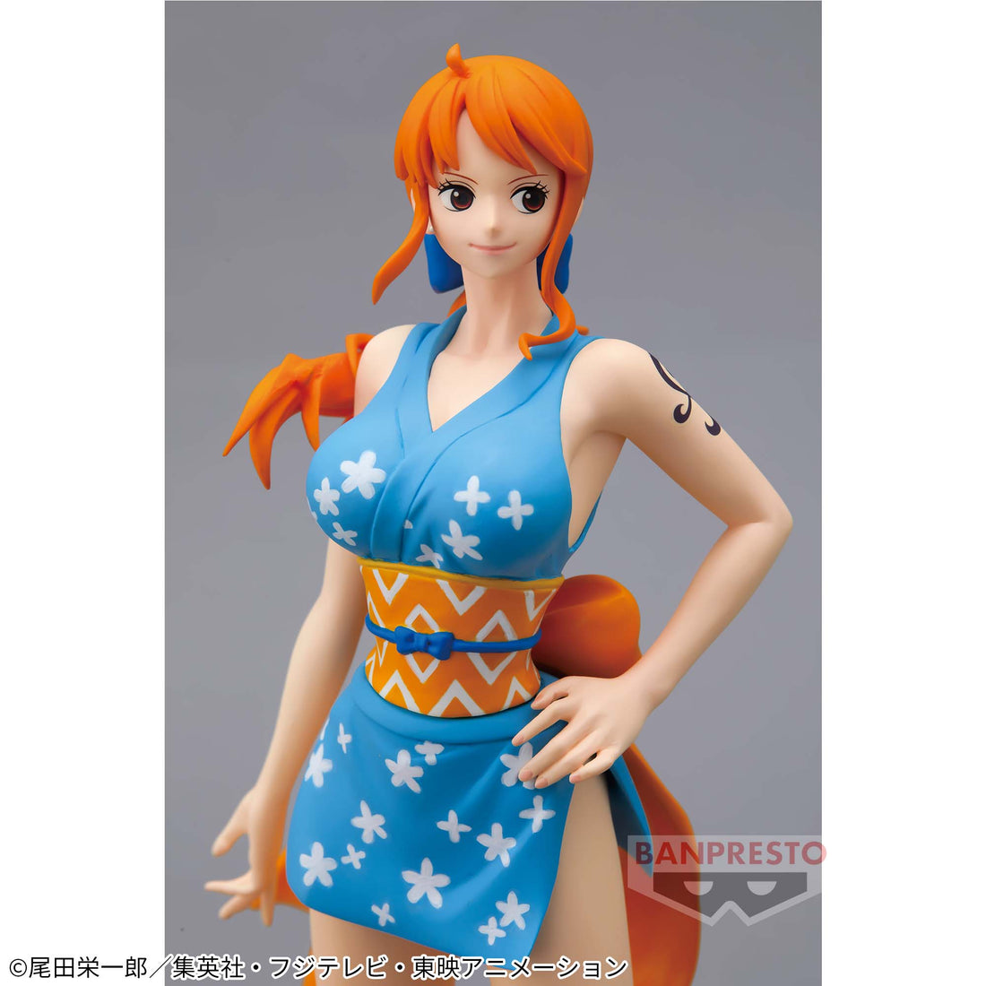 Banpresto Crane Game One Piece Nami Wano Country Blue Ver. GLITTER&GLAMOURS Figure alternate product photo 3