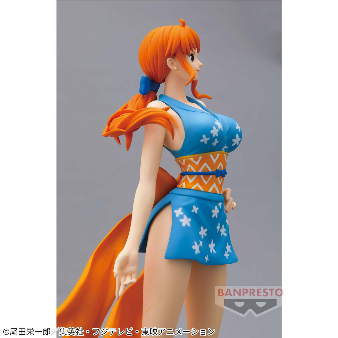 Banpresto Crane Game One Piece Nami Wano Country Blue Ver. GLITTER&GLAMOURS Figure alternate product photo 4