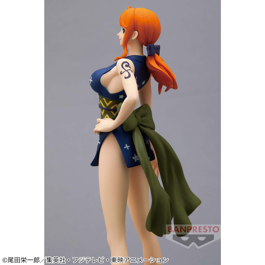 Banpresto Crane Game One Piece Nami Wano Country Navy Ver. GLITTER&GLAMOURS Figure alternate product photo 5