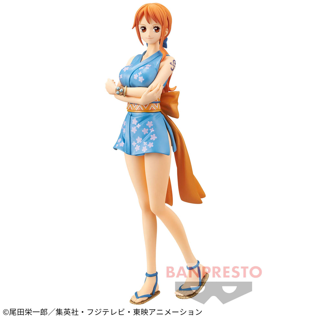 Banpresto Crane Game One Piece Nami Wano Country Vol. 1 DXF THE GRANDLINE LADY Figure main product photo
