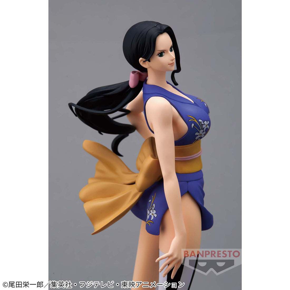 Banpresto Crane Game One Piece Nico Robin Wano Country Purple Ver. GLITTER&GLAMOURS Figure main product photo