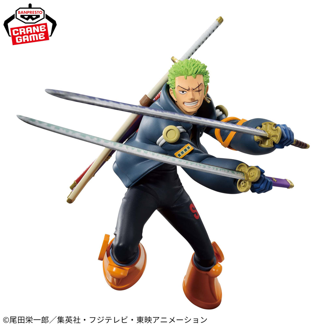 Banpresto Crane Game One Piece Roronoa Zoro Egghead BATTLE RECORD COLLECTION Figure alternate product photo 2