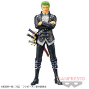 Banpresto Crane Game One Piece Roronoa Zoro Film Red Vol. 3 DXF THE GRANDLINE MEN Figure main product photo