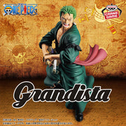 Banpresto Crane Game One Piece Roronoa Zoro Grandista Figure main product photo