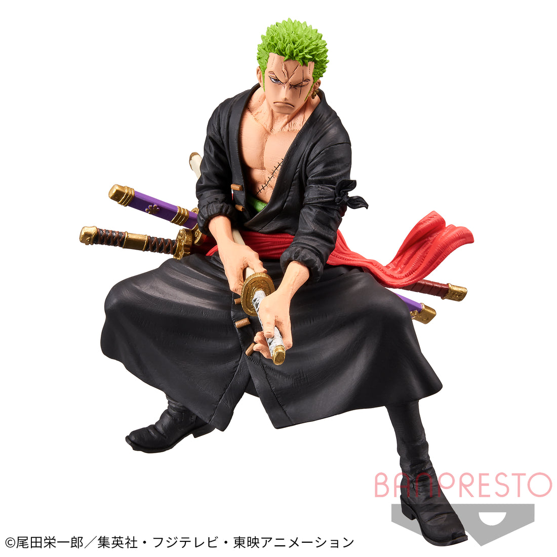 Banpresto Crane Game One Piece Roronoa Zoro Wano Country II KING OF ARTIST Figure alternate product photo 2