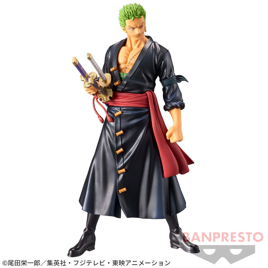 Banpresto Crane Game One Piece Roronoa Zoro Wano Country Vol. 13 DXF THE GRANDLINE MEN Figure main product photo