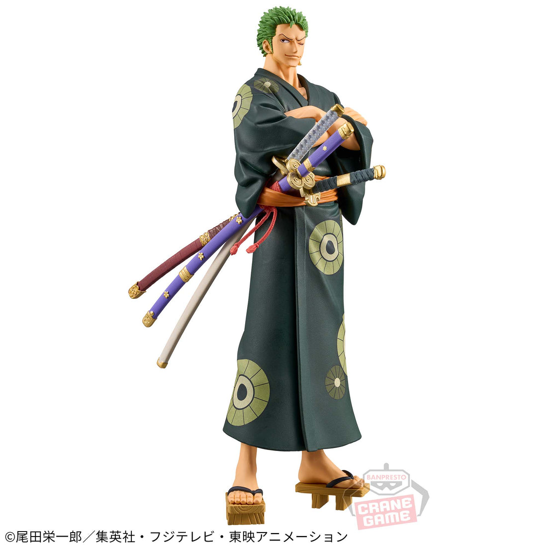Banpresto Crane Game One Piece Roronoa Zoro Wano Yukata DXF THE GRANDLINE SERIES Figure main product photo
