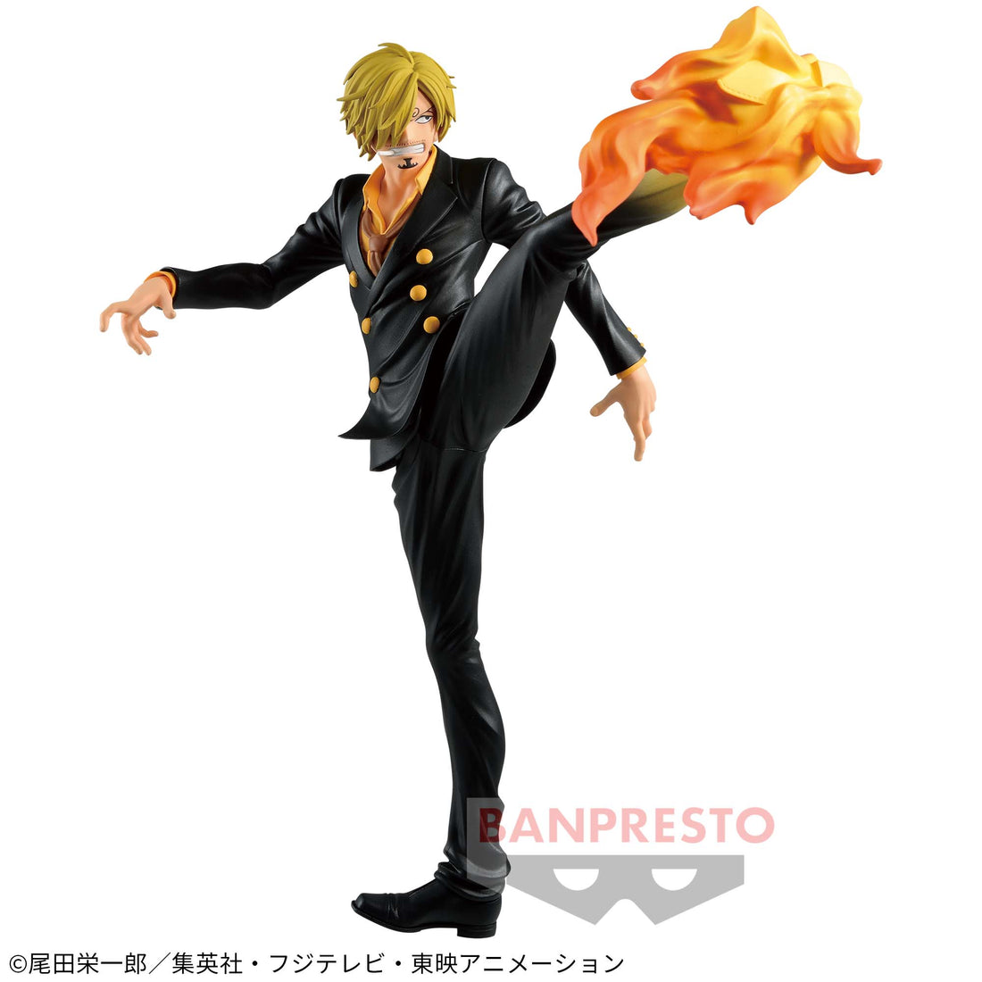 Banpresto Crane Game One Piece Sanji BATTLE RECORD COLLECTION Figure main product photo