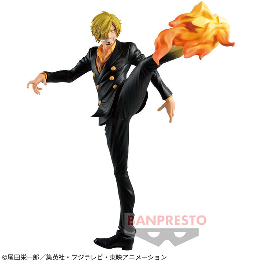 Banpresto Crane Game One Piece Sanji BATTLE RECORD COLLECTION Figure main product photo