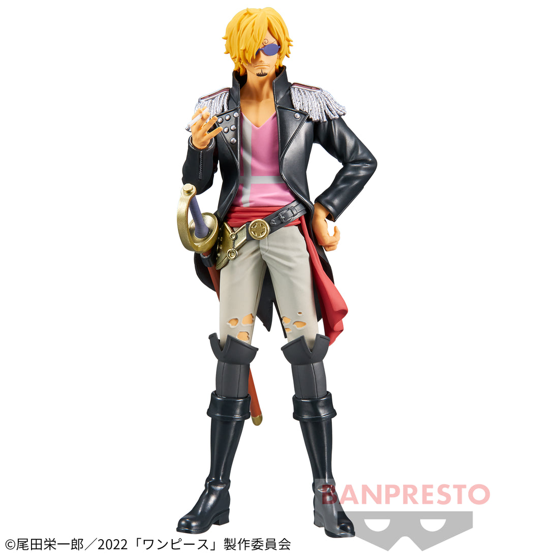Banpresto Crane Game One Piece Sanji Film Red Vol. 4 DXF THE GRANDLINE MEN Figure alternate product photo 2