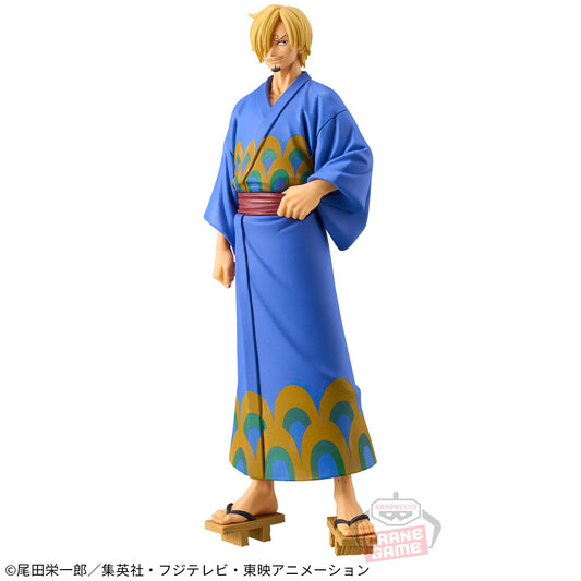Banpresto Crane Game One Piece Sanji Wano Yukata DXF THE GRANDLINE SERIES Figure main product photo
