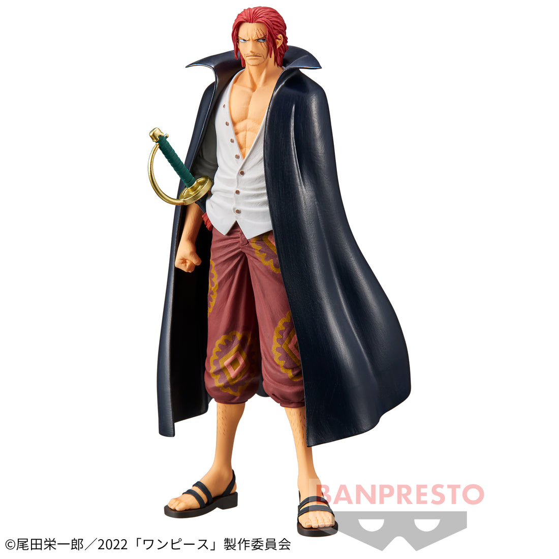 Banpresto Crane Game One Piece Shanks Film Red Vol. 2 DXF THE GRANDLINE MEN Figure main product photo