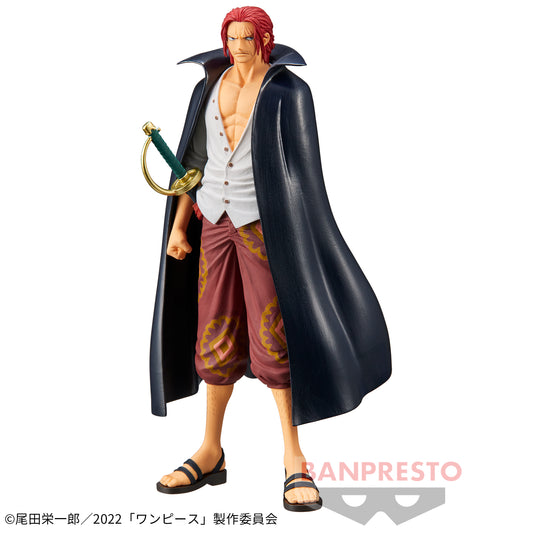 Banpresto Crane Game One Piece Shanks Film Red Vol. 2 DXF THE GRANDLINE MEN Figure main product photo