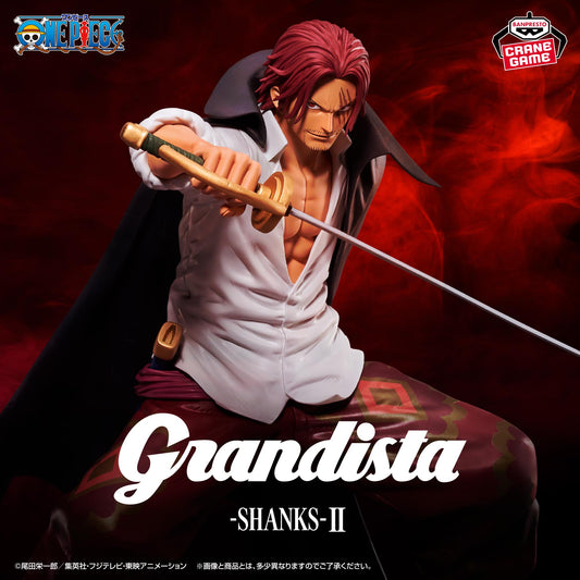 Banpresto Crane Game One Piece Shanks II Grandista Figure main product photo