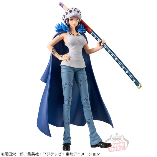 Banpresto Crane Game One Piece Trafalgar D. Water Law Change Version DXF THE GRANDLINE SERIES EXTRA Figure main product photo