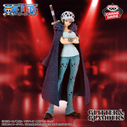 Banpresto Crane Game One Piece Trafalgar D. Water Law Female Form Change Version GLITTER&GLAMOURS Figure main product photo