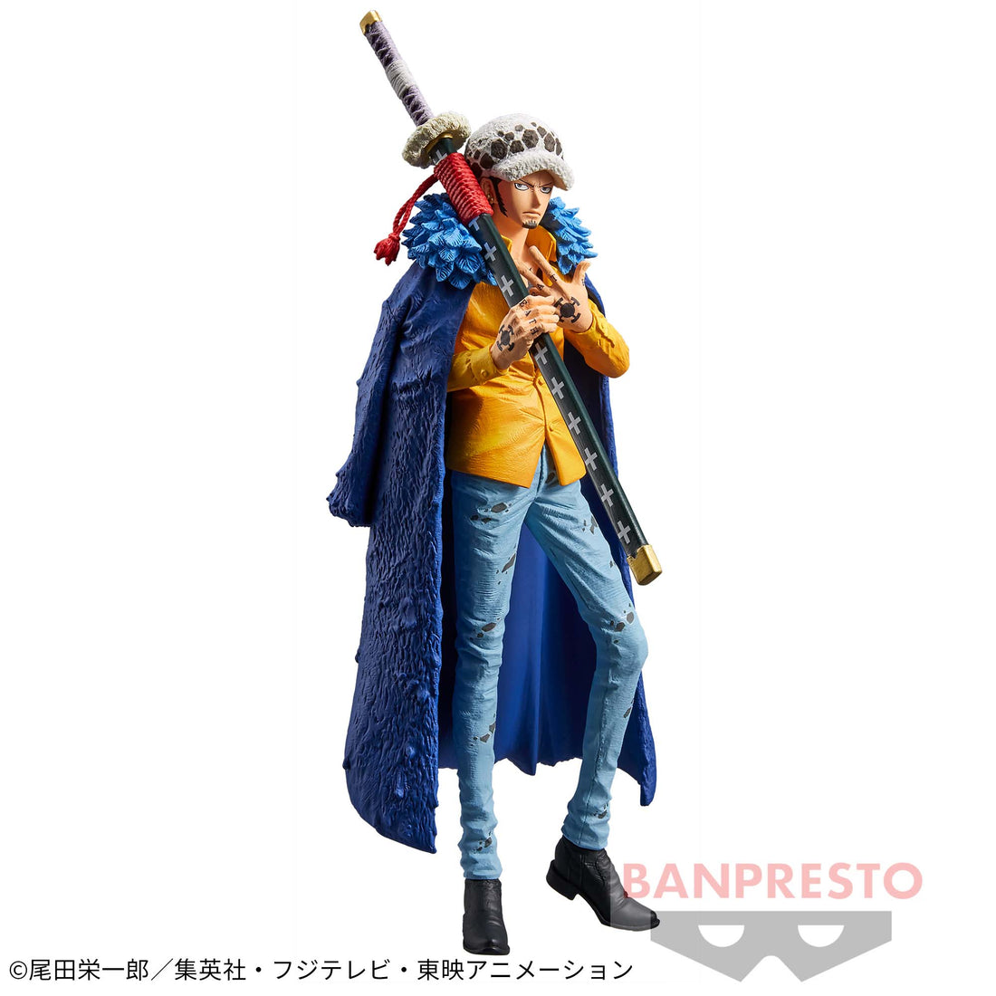 Banpresto Crane Game One Piece Trafalgar D. Water Law Wano Country KING OF ARTIST Figure main product photo