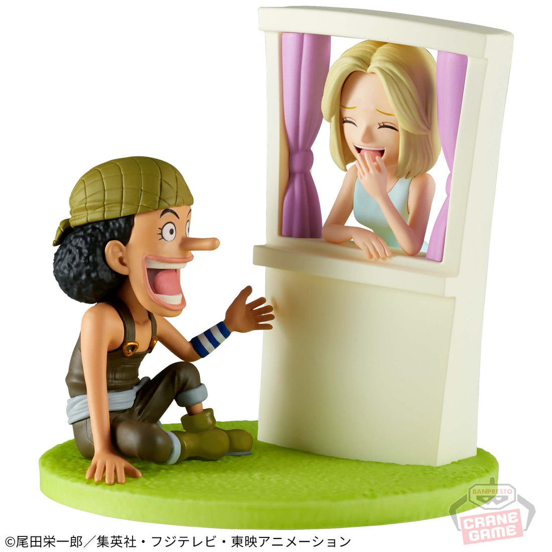 Banpresto Crane Game One Piece Usopp & Kaya Log Stories World Collectable Figure main product photo
