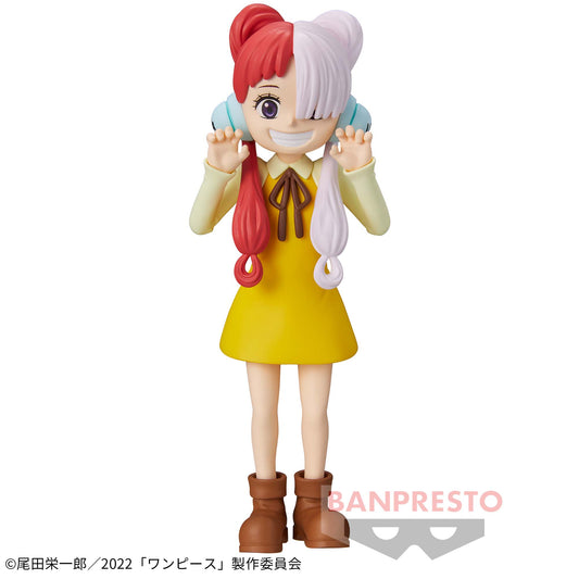 Banpresto Crane Game One Piece Uta Child Ver. Film Red DXF THE GRANDLINE SERIES Figure main product photo