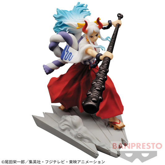 Banpresto Crane Game One Piece Yamato vs Portgas D. Ace Senko Zekkei Figure main product photo