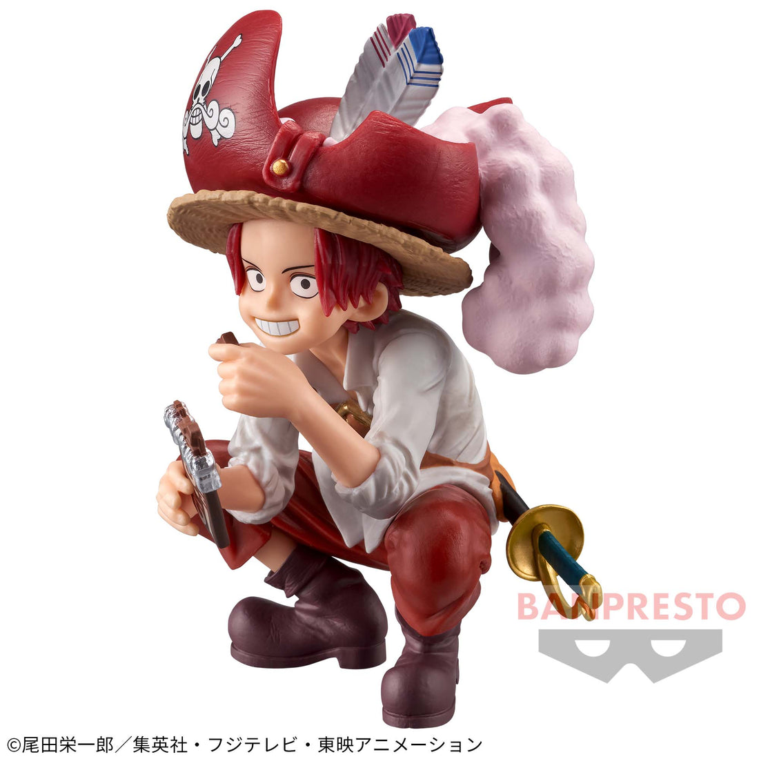 Banpresto Crane Game One Piece Young Shanks Wano Country Vol. 1 DXF THE GRANDLINE CHILDREN Figure alternate product photo 2