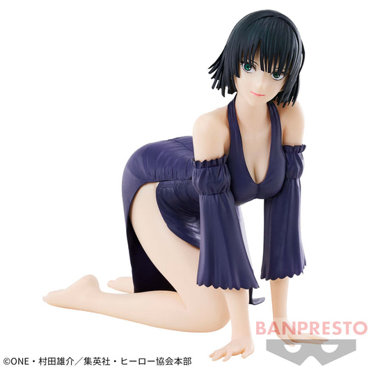 Banpresto Crane Game One-Punch Man Fubuki Hellish Blizzard Relax time Figure main product photo