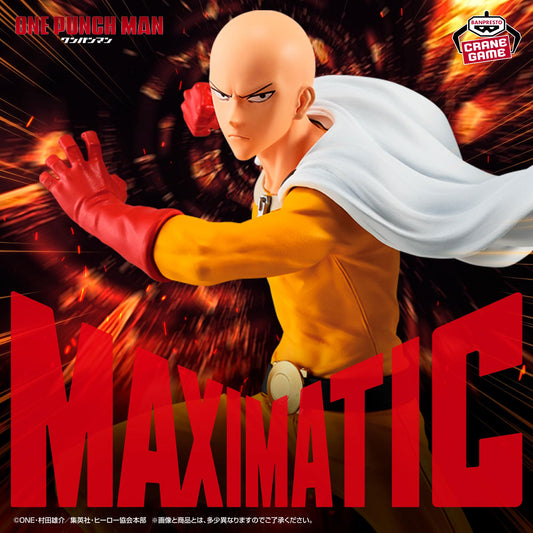 Banpresto Crane Game One-Punch Man Saitama MAXIMATIC Figure main product photo