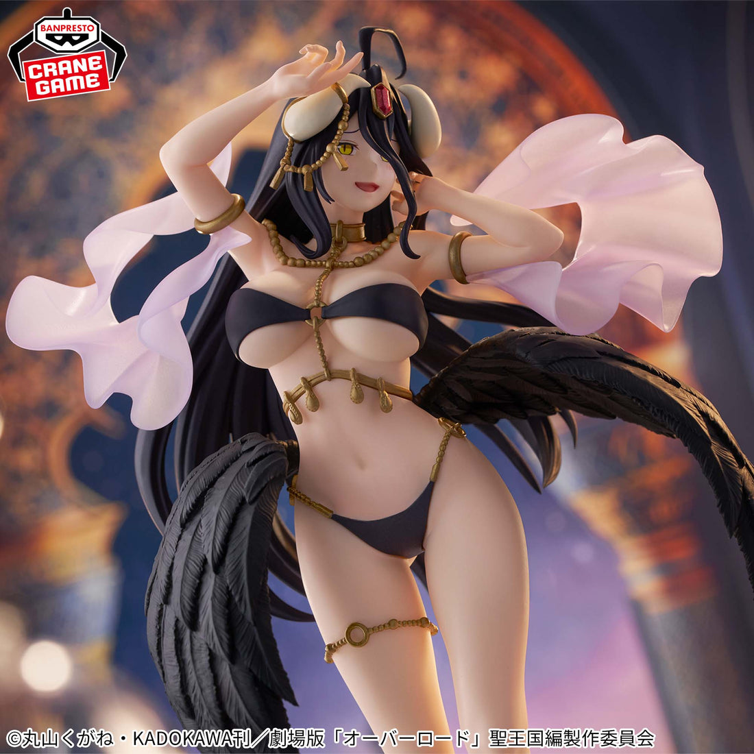 Banpresto Crane Game Overlord Albedo One Thousand and One Nights Classical Tuning Figure alternate product photo 4