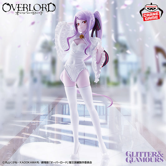 Banpresto Crane Game Overlord Shalltear Bloodfallen Wedding Version GLITTER&GLAMOURS Figure main product photo