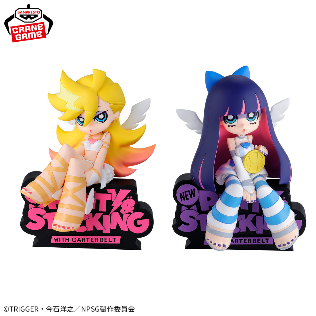 Banpresto Crane Game Panty and Stocking Angel Ver. Monitor Top Figure alternate product photo 2