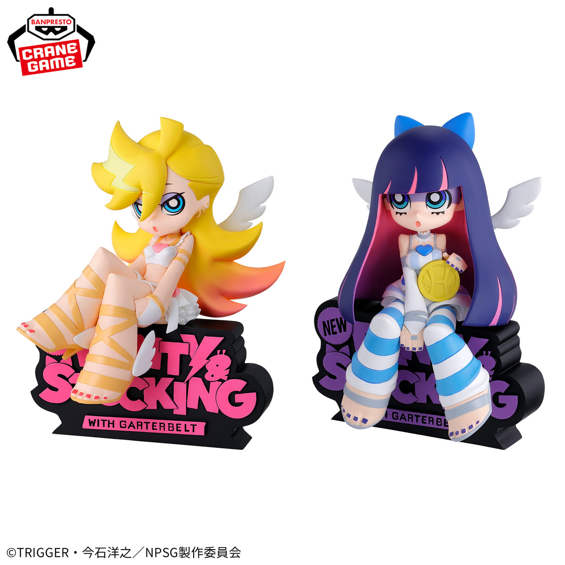 Banpresto Crane Game Panty and Stocking Angel Ver. Monitor Top Figure alternate product photo 3