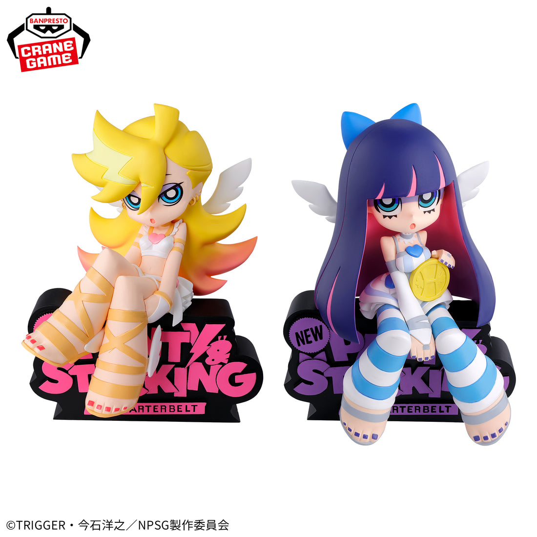 Banpresto Crane Game Panty and Stocking Angel Ver. Monitor Top Figure alternate product photo 5