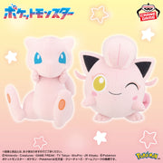 Banpresto Crane Game Pokemon Mew and Scream Tail Mofugutto Plush main product photo