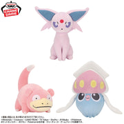 Banpresto Crane Game Pokemon Slowpoke Espeon and Inkay Plush alternate product photo 2