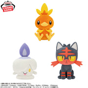 Banpresto Crane Game Pokemon Torchic Litwick Litten Plush alternate product photo 2