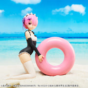 Banpresto Crane Game Re:Zero - Starting Life in Another World Ram Maid Style Swimsuit Celestial vivi Figure alternate product photo 2