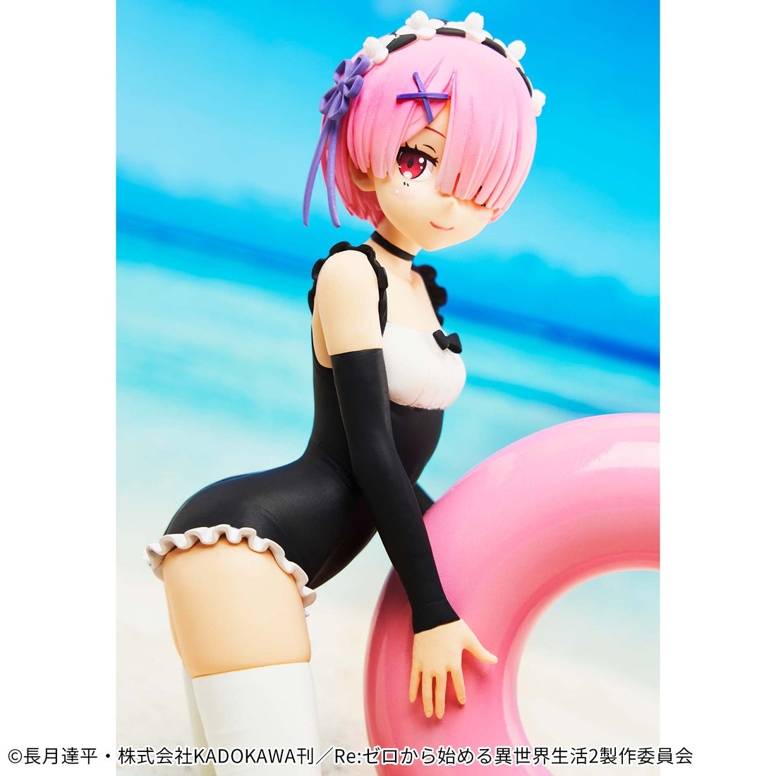 Banpresto Crane Game Re:Zero - Starting Life in Another World Ram Maid Style Swimsuit Celestial vivi Figure alternate product photo 4
